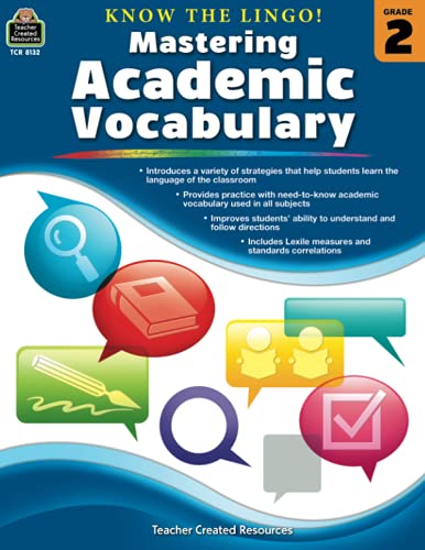 Know the Lingo! Mastering Academic Vocabulary (Gr. 2)