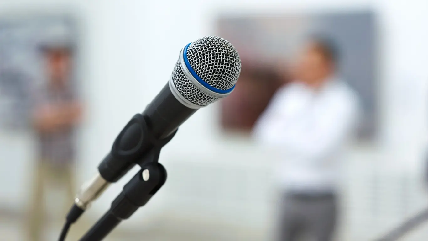 Microphone interview 2
